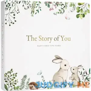 ZIRI & ZANE Keepsake Baby Memory Book for Baby Boy or Girl Timeless Baby First 5 Year Baby Book A Milestone Book to Record Every Event from Birth to Age 5 Gender