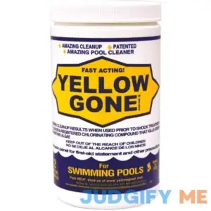 Yellow Gone Pool Cleaner