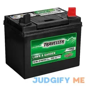 Traveller Powered by Interstate 12V 250 CCA Rider Mower Battery