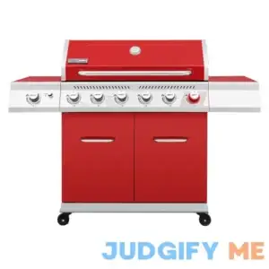 Royal Gourmet GA6402R 6-Burner Propane Gas Grill with Sear Burner and Side Burner