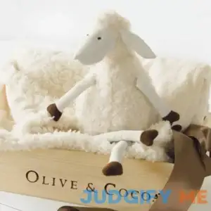Lulu Lamb & Blankie - Stuffed Sheep For Baby And Chamois Blanket
