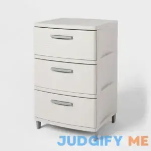 Brightroom 3 Drawer Storage Cabinet Gray