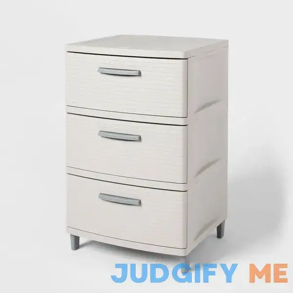Brightroom 3 Drawer Storage Cabinet Gray Brightroom 3 Drawer Storage Cabinet Gray