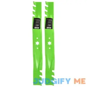 8TEN LawnRAZOR Mower Blade Set for Cub Cadet MTD Troy Bilt LTX1040 RZT-L42 942-04308-X 42-inch Deck