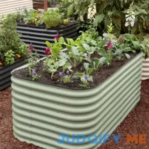 29вЂќ Tall Birdies Medium Modular Raised Garden Bed - Mist Green