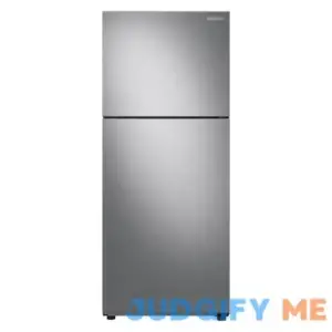 Samsung Garage Ready 15.6-cu ft Counter-depth Top-Freezer Refrigerator (Stainless Steel) ENERGY STAR | RT16A6195SR
