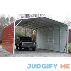 24x30 ft. Regular Roof Carport - Free Set Up & Delivery - Metal Carports & RV Shelters - Alan's Factory Outlet