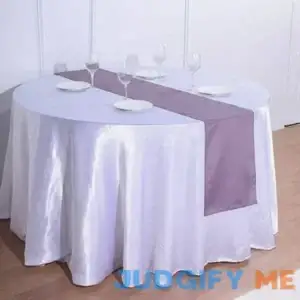 Efavormart Premium Table Top Runner For Weddings Birthday Party Fit Rectangle and Round Table