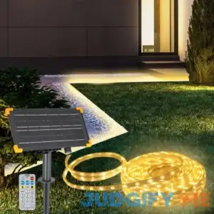 DBFAIRY 50Ft Solar LED Strip Lights Outdoor