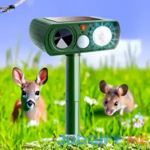 Solar Animal Ultrasonic Repellent Outdoor Repeller to Deter Rat