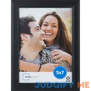 Mainstays Step Black Basic Tabletop Picture Frame