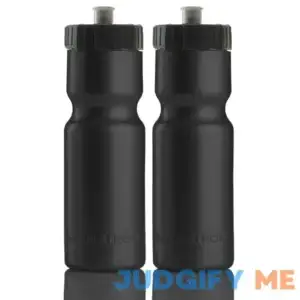 50 Strong Sports Squeeze Water Bottle Bulk Pack 24 Bottles 22 oz. BPA Free Easy Open Push/Pull Cap