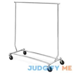 Uline Clothing Racks Single Rolling Clothes Rack