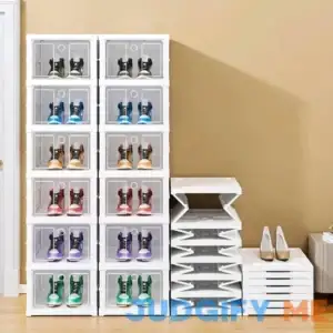 pc Foldable Shoe Box