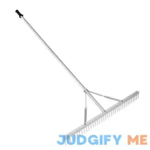 VEVOR Landscape Rake 36" Head Aluminum Landscape Rake Lake Weed Rake Handle