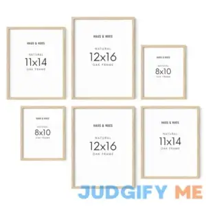 Haus AND Hues Picture Frames Set Wall Collage