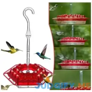 Ant Proof Hummingbird Feeder Outdoor Hanging Perch