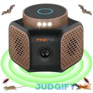 FINEFIX 360В° Rodent Repellent Ultrasonic plug in 4-Modes Mice Repellent Indoor Squirrel Repellent Indoor Modern Solution Ultrasonic Mouse Repellent