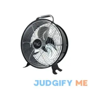 Vie Air 12 High Velocity Dual Speed Retro Metal Drum Fan