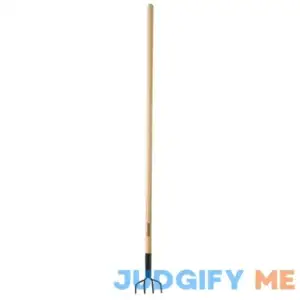 Truper HomePlus 4 Tine Steel Cultivator 48 in. Wood Handle