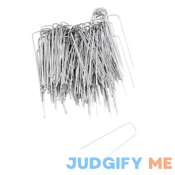 Greenscapes 1 in. W X 6 in. L Steel Landscape Fabric Pins 100 pk 85431 Greenscapes 1 in. W X 6 in. L Steel Landscape Fabric Pins 100 pk 85431