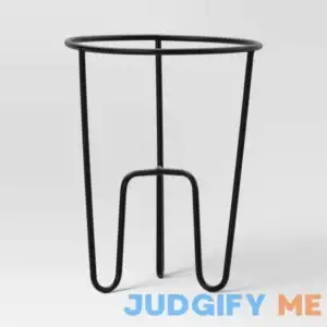 Room Essentials Iron Indoor Outdoor Plant Stand Black