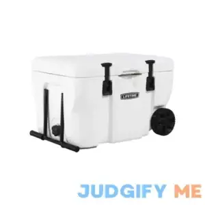 Lifetime 55 Quart High Performance Cooler with Wheels
