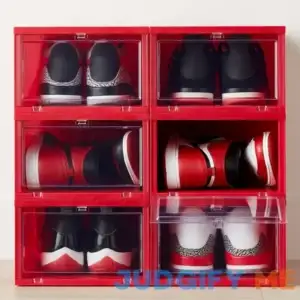 The Container Store Best Value Case of 6 Drop-Front Shoe Box
