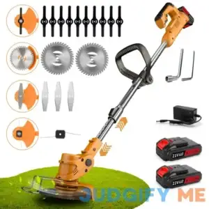 Weed Wacker Battery Operated 21V 2000mAh