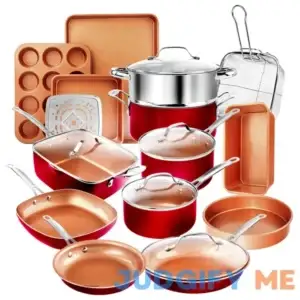 Gotham Steel 20 Piece Cookware Bakeware Set