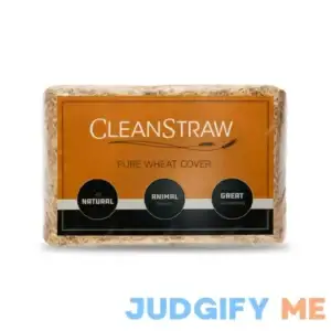 CleanStraw Natural Pure Wheat Cover Mulch 2.3 cu. ft
