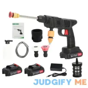 Cordless Pressure Washer for 20V Max Battery - 550 PSI Portable Power Washer with 3 in 1 Nozzle Handheld High-Pressure Car Washer Gun for DCPW550B (