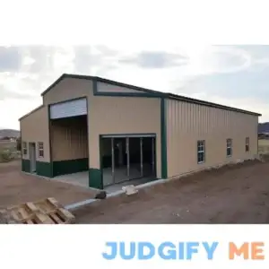 Delivered and Installed Murphin Steel Barn 42x40 Shop from big buildings direct the metal building specialist