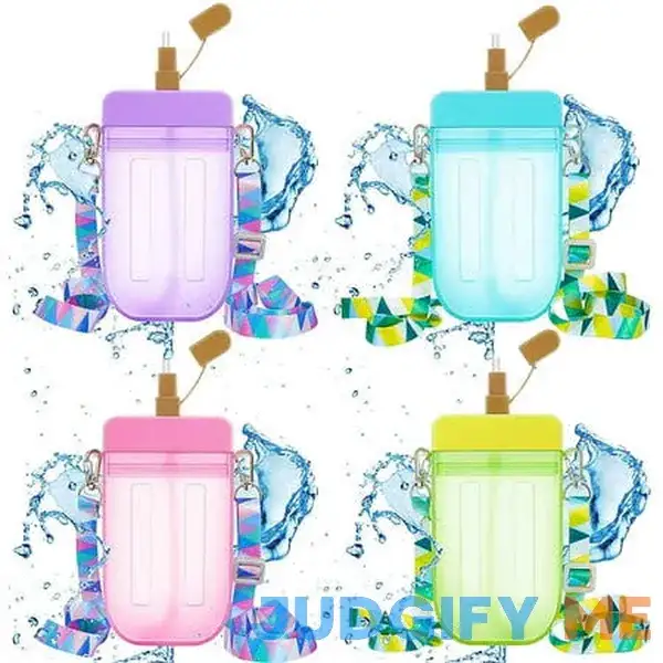 Aurora Trade Popsicle Water Bottle with Strap Aurora Trade Popsicle Water Bottle with Strap