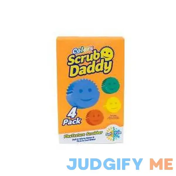 Scrub Daddy Color Sponge Scratch-Free Multipurpose Dish Scrub Daddy Color Sponge Scratch-Free Multipurpose Dish