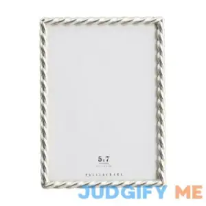 Pottery Barn Rope Plated Frame