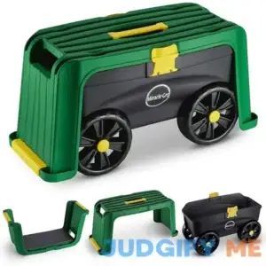 Miracle-Gro Roll N' Kneel Plastic Garden Kneeler