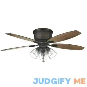 Hampton Bay Stoneridge 52 Hugger LED Ceiling Fan with Light Kit