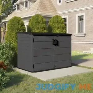 Suncast The Stow-Away 4 ft. x 6 ft. Horizontal Plastic Storage Shed