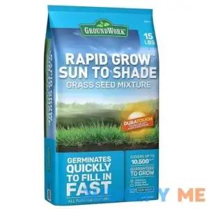 Groundwork 15 lb. Sun and Shade Coated Grass Seed Mix