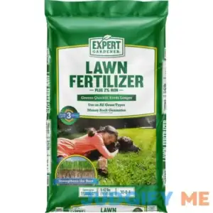 Expert Gardener Lawn Fertilizer Plus 2% Iron
