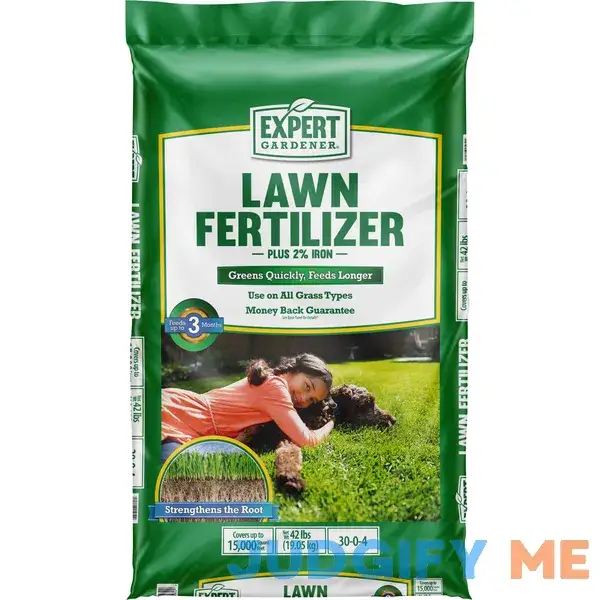 Expert Gardener Lawn Fertilizer Plus 2% Iron Expert Gardener Lawn Fertilizer Plus 2% Iron