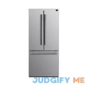 Forno 17.5-cu ft French Door Refrigerator with Ice Maker FFFFD1974-31SB