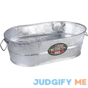 Behrens Oval Steel Tub