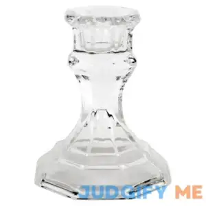 Glass Taper Candleholders