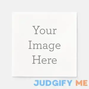 Create Your Own Wedding Cocktail Paper Napkin