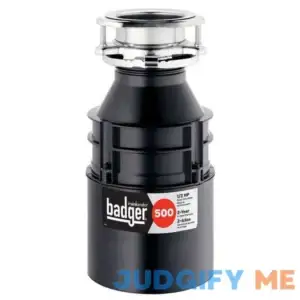 Badger 500 1/2 HP Continuous Feed Garbage Disposal