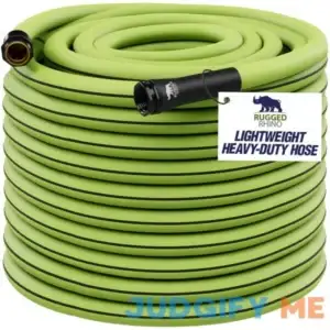 Rugged Rhino Heavy Duty Flexible Light Weight Garden Hose 5/8in