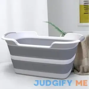 CYANOE Collapsible Pet Bathtub with Water Drain Plug