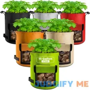 Suntee Potato Grow Bags with Flap Nonwoven Fabric Grow Bags